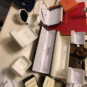 Assorted Empty Jewelry boxes